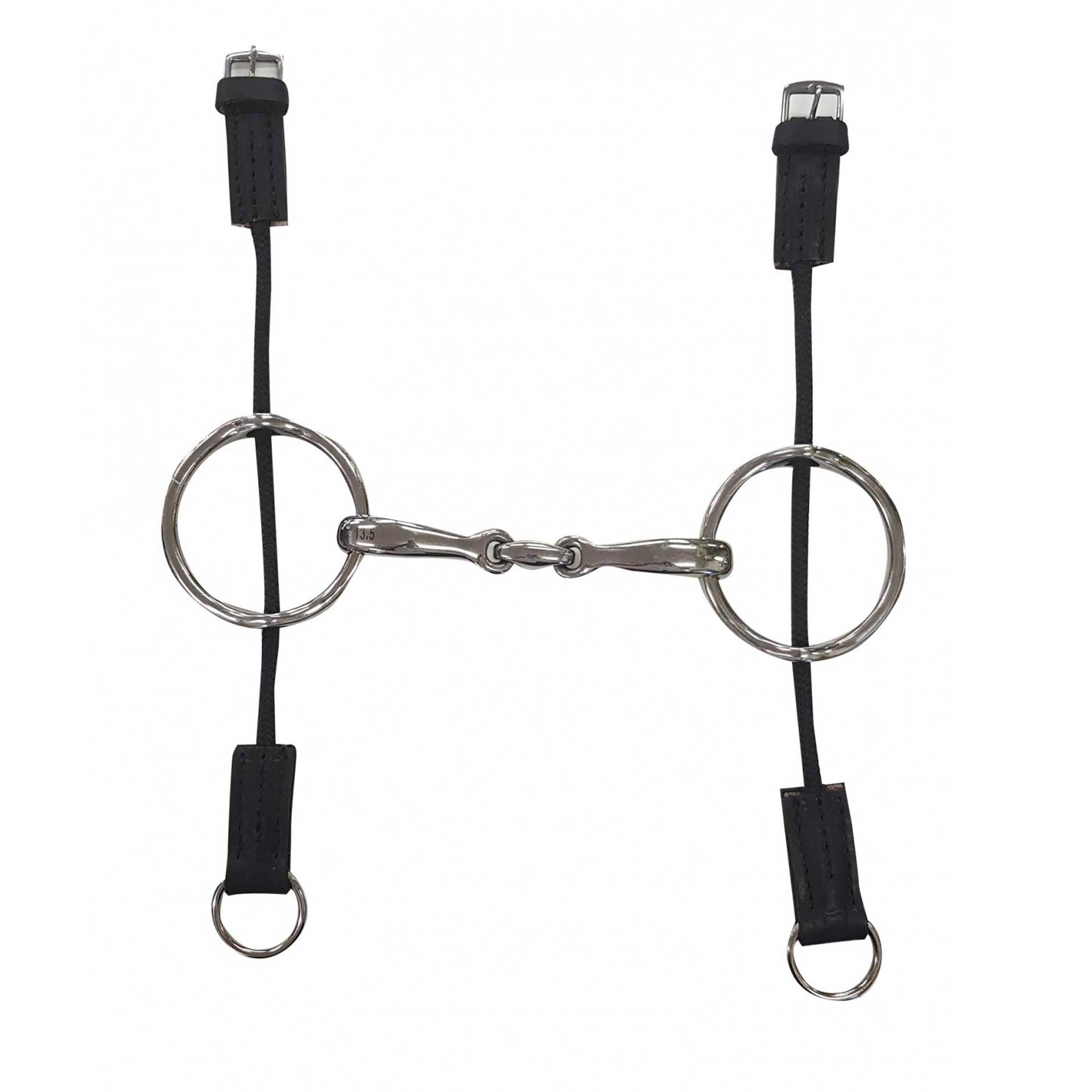 Gag Snaffle Elliptical Link & Runners 5.5"